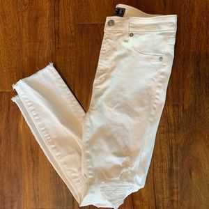 High Rise Crop Skinny Jeans